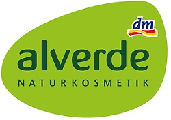 zelené logo značky Alverde z DM drogérie